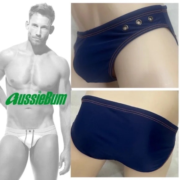 Aussiebum Low Rise Swimsuit Small Gently worn 80% nylon /20% elastane - Picture 1 of 6